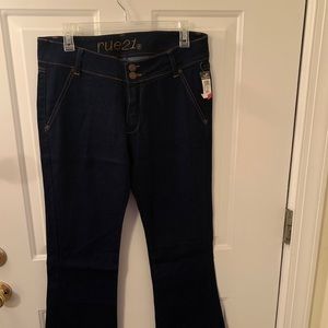 Flare blue Jeans. Rue 21. Size 9/10